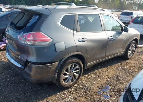2015 Nissan Rogue Sl from USA, damaged, VIN 5N1AT2MV2FC852088